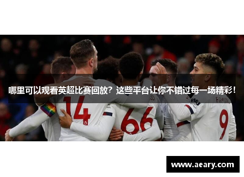 哪里可以观看英超比赛回放？这些平台让你不错过每一场精彩！